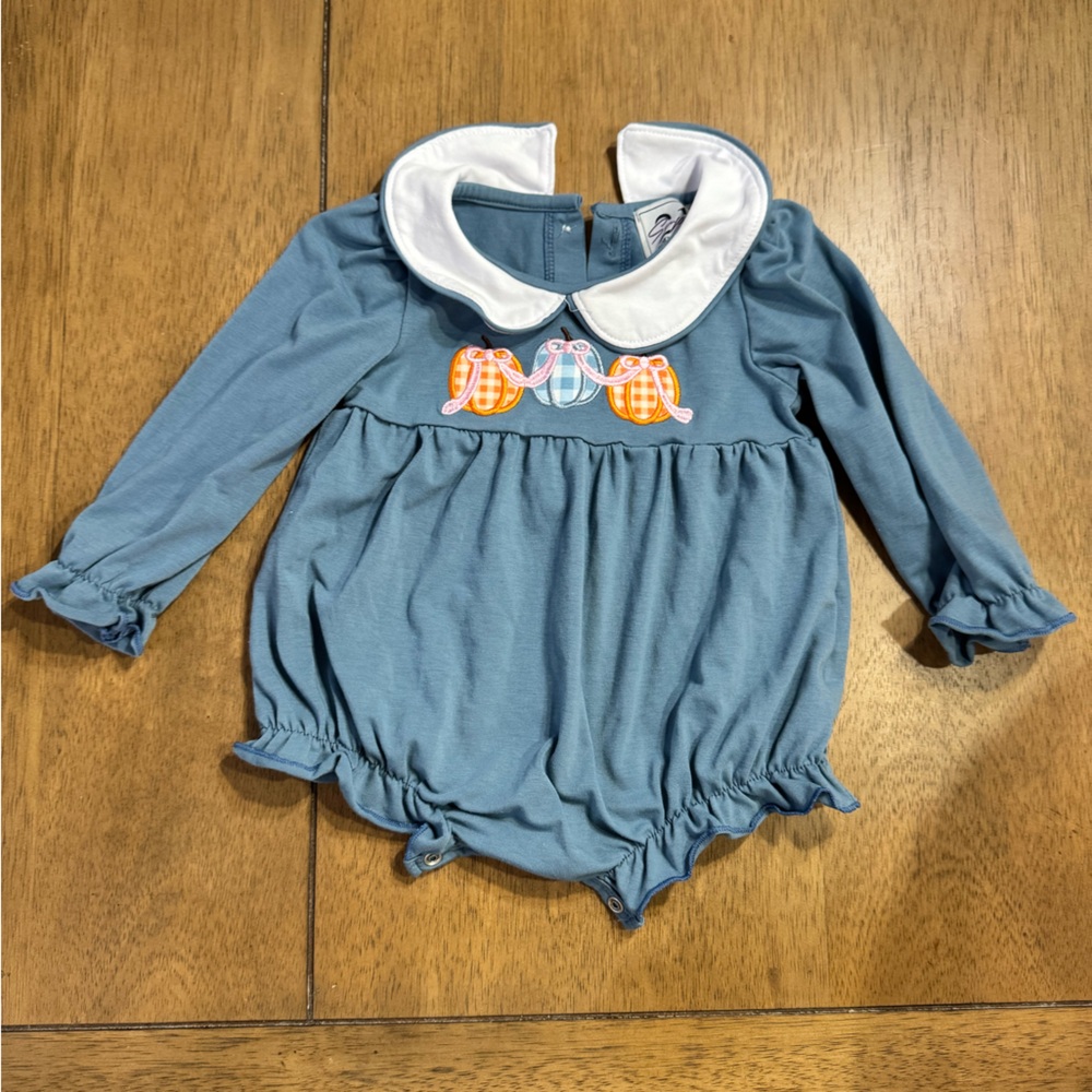 Long Sleeve Bubble - Pumpkin design
